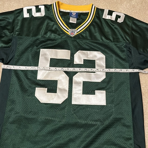 Vintage GB Packers Clay Mathews #52 Reebok NFL Players jersey siz… - Picture 6 of 9